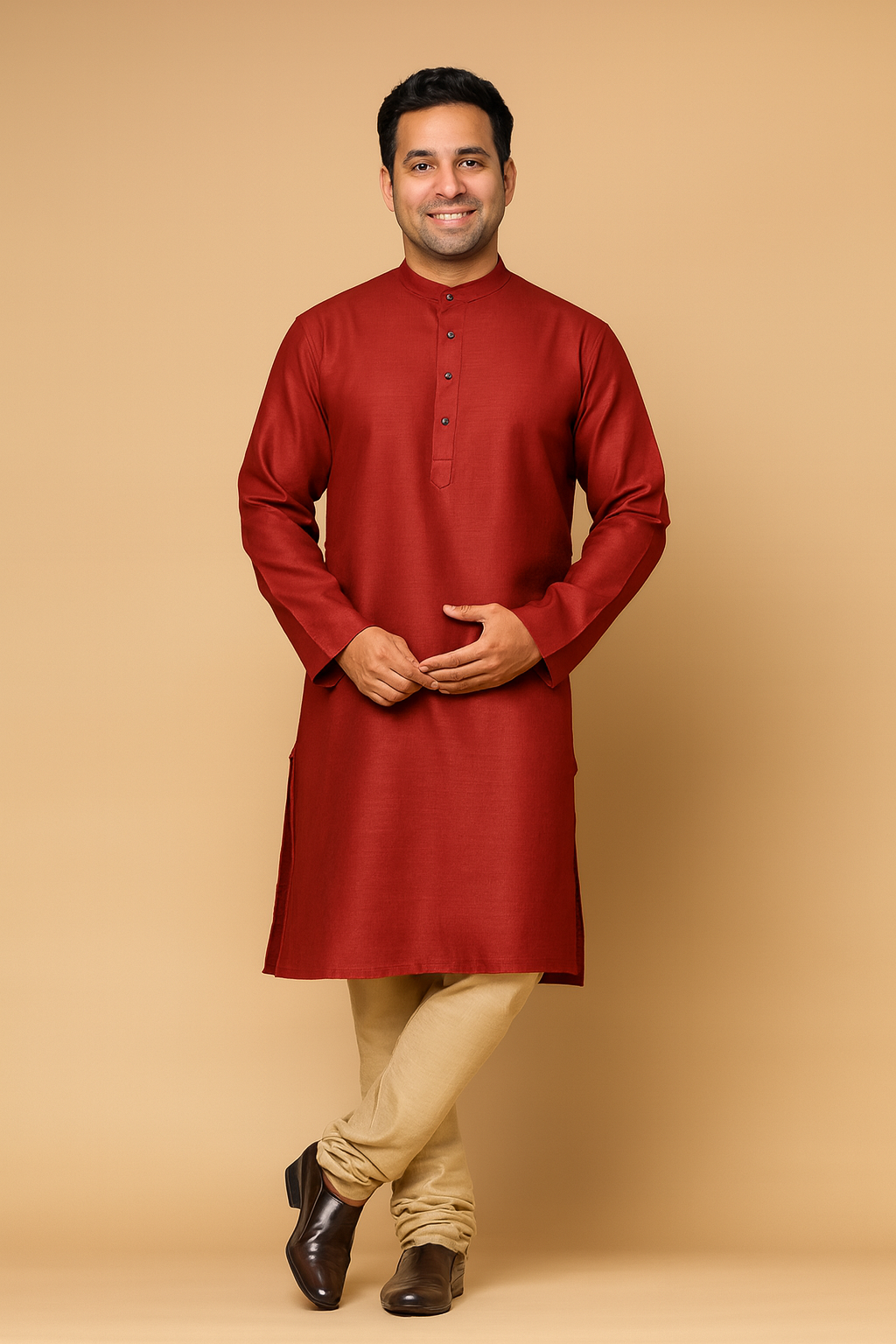 Kurta bordeaux intenso